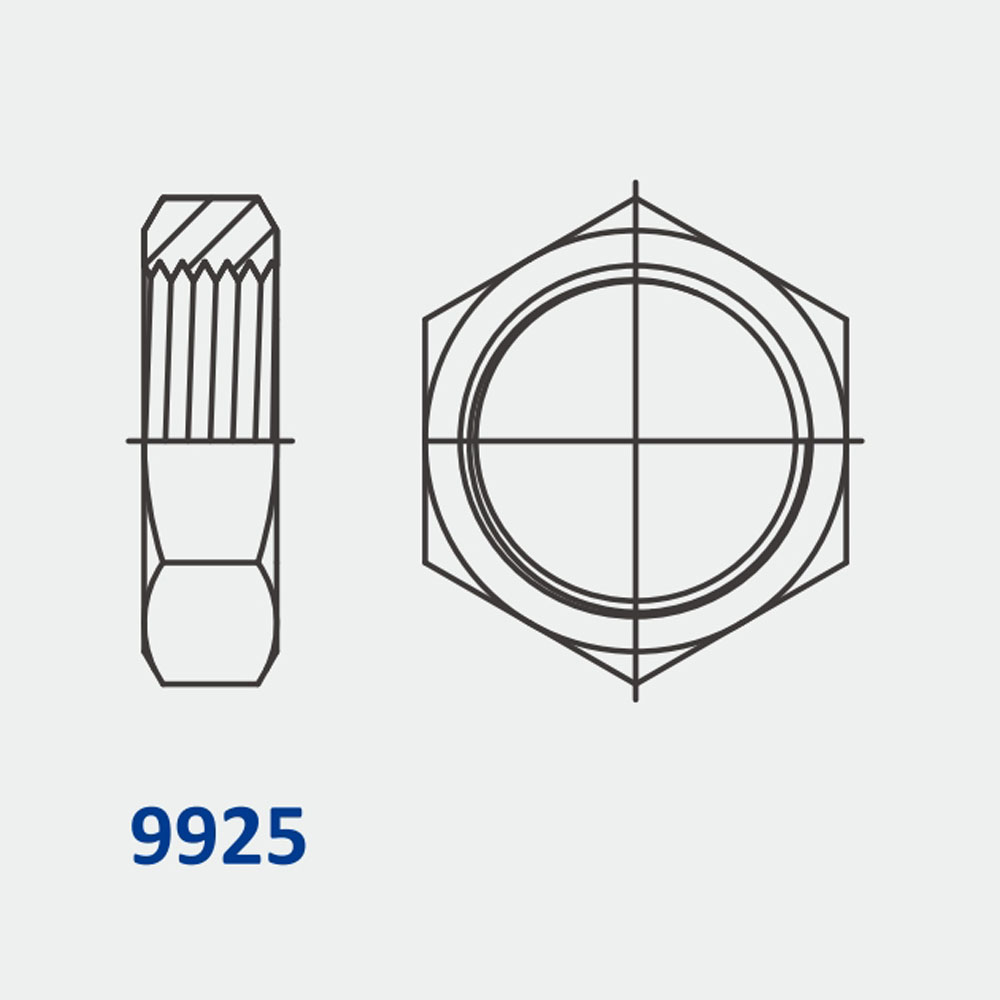 Conversion Adapters 9925 BSPP Locknut