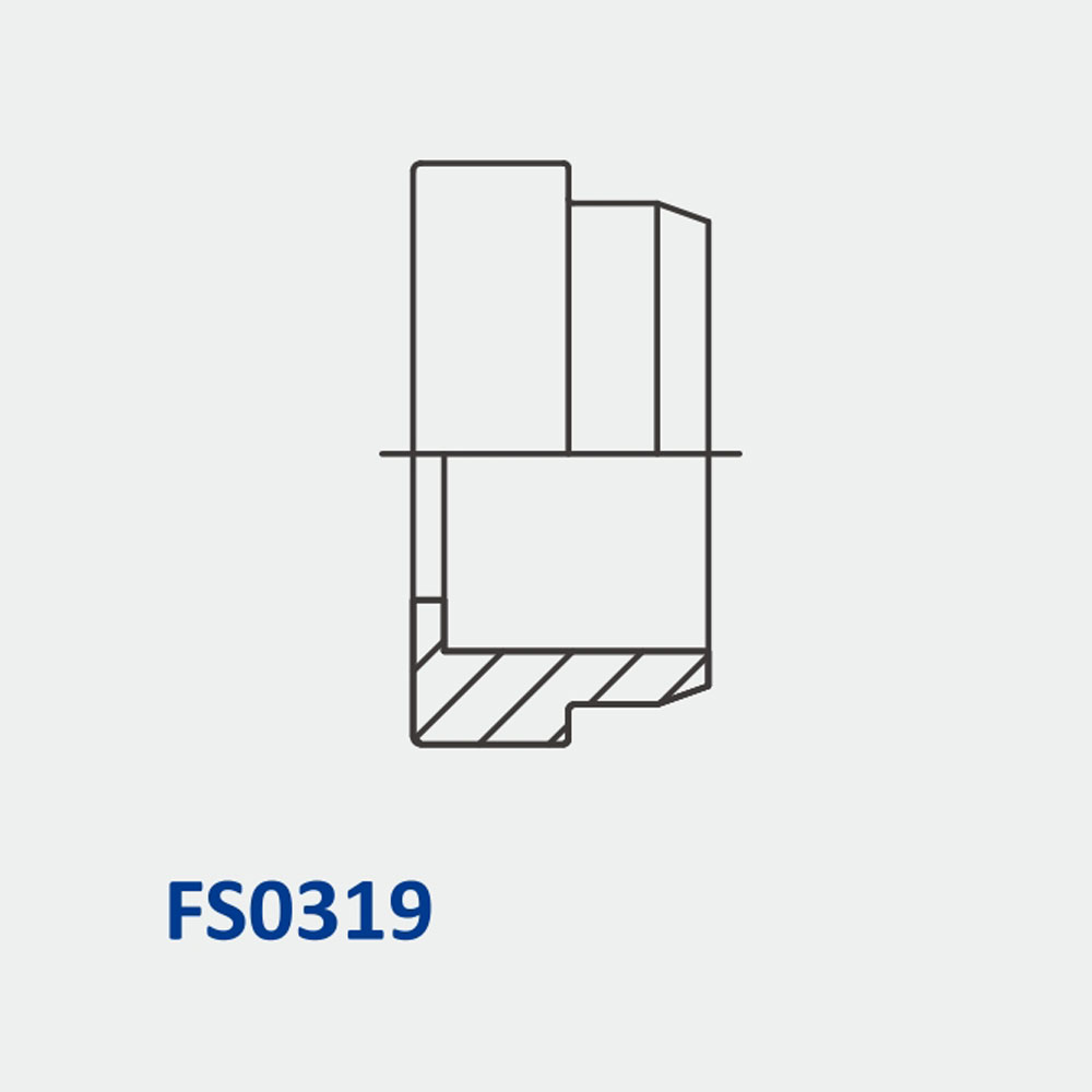 O-Ring Face Seal Fittings FS0319 Sleeve
