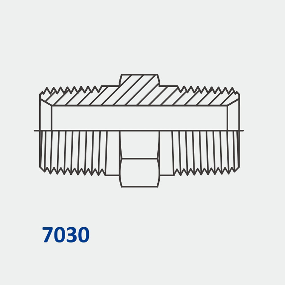 Conversion Adapters 7030 MP-MBSPT Nipple