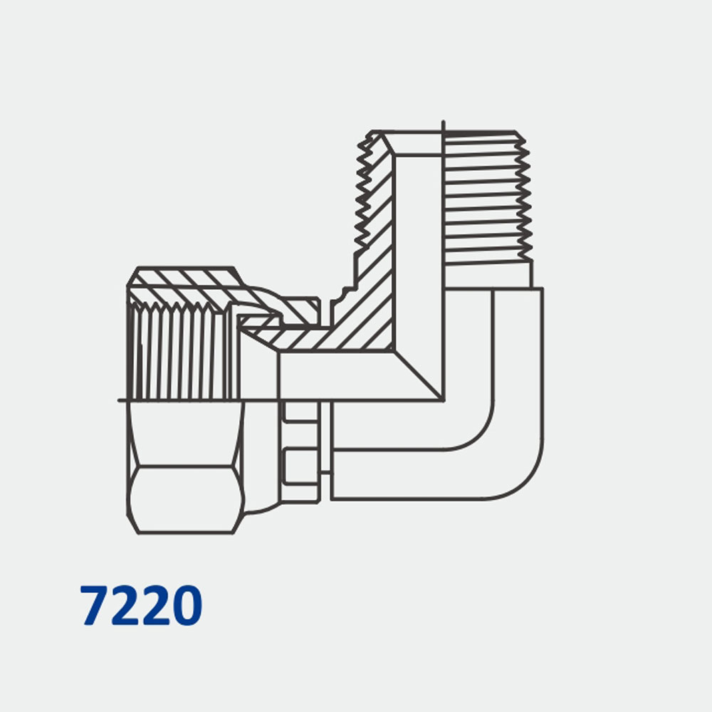 Conversion Adapters 7220 FJS-MBSPT 90° Elbow