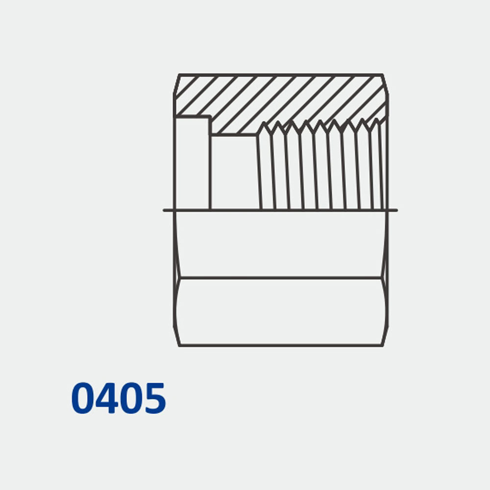 Tube Fittings & Adapters 405 Bore-FP Straight
