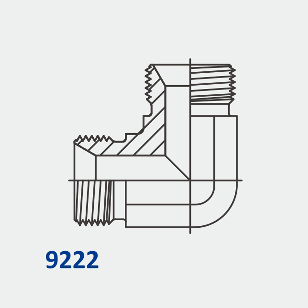 Conversion Adapters 9222 MBSPP 90°