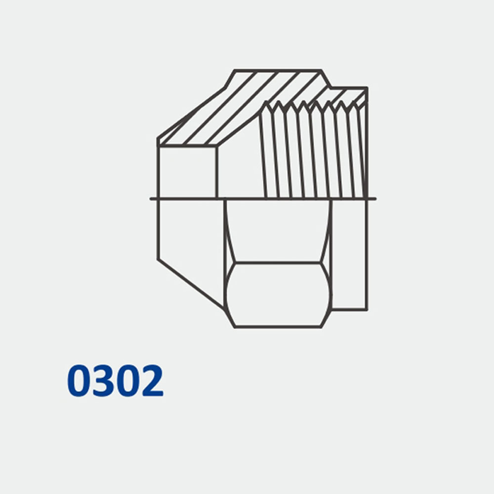 Tube Fittings & Adapters 302 Short Nut