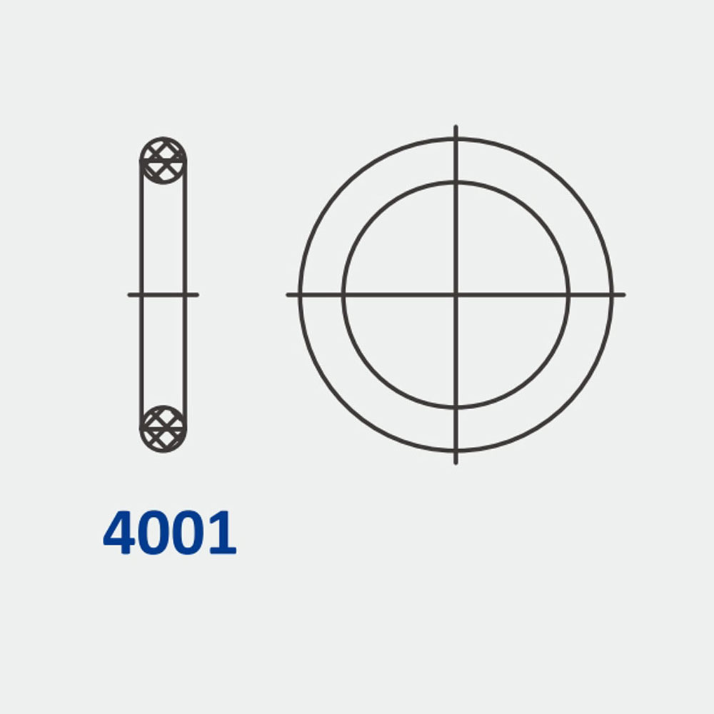 Tube Fittings & Adapters 4001 Viton O-ring