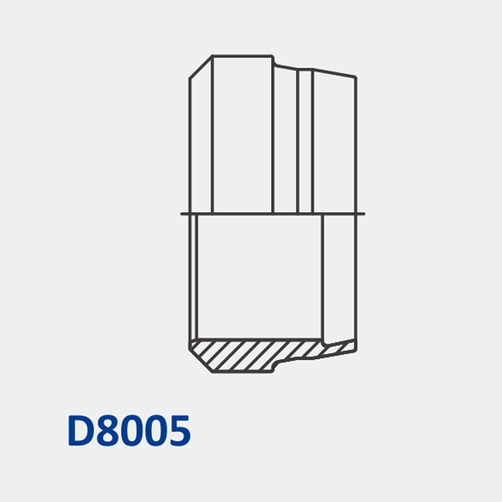 Metric Bite Type D8005 Single Bite Ring