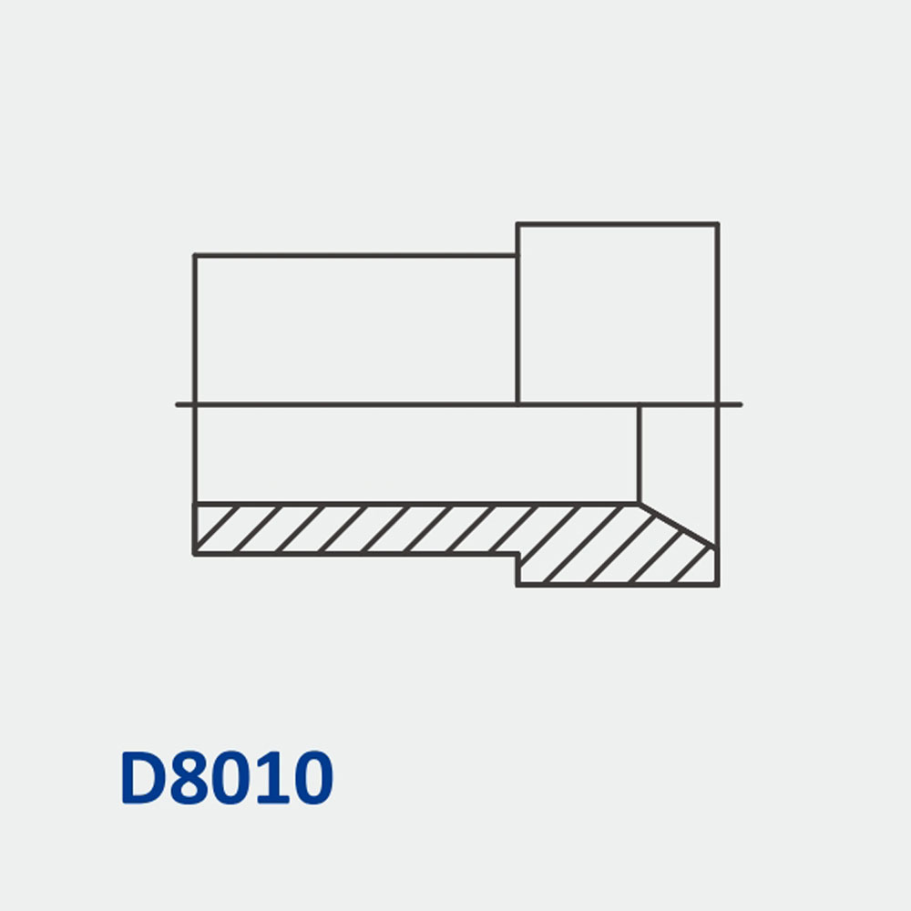 Metric Bite Type D8010 37° Metric Flare Sleeve
