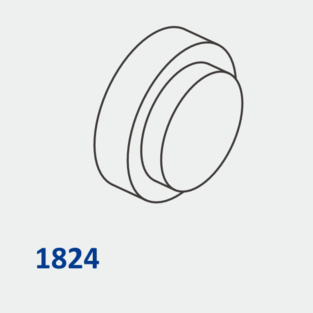 Hydraulic Flanges / Accessories 1824 Flange Plug Code 62