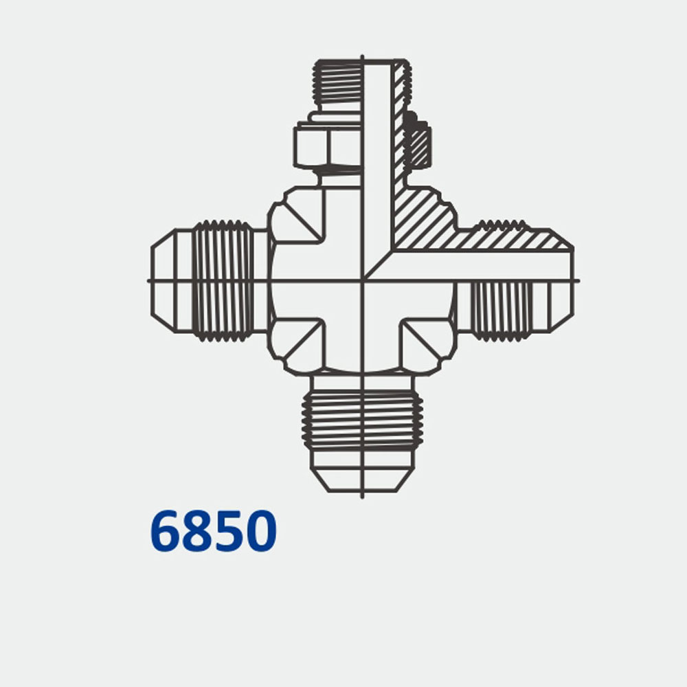 Tube Fittings & Adapters 6850 MJ-MJ-MAORB-MJ Cross