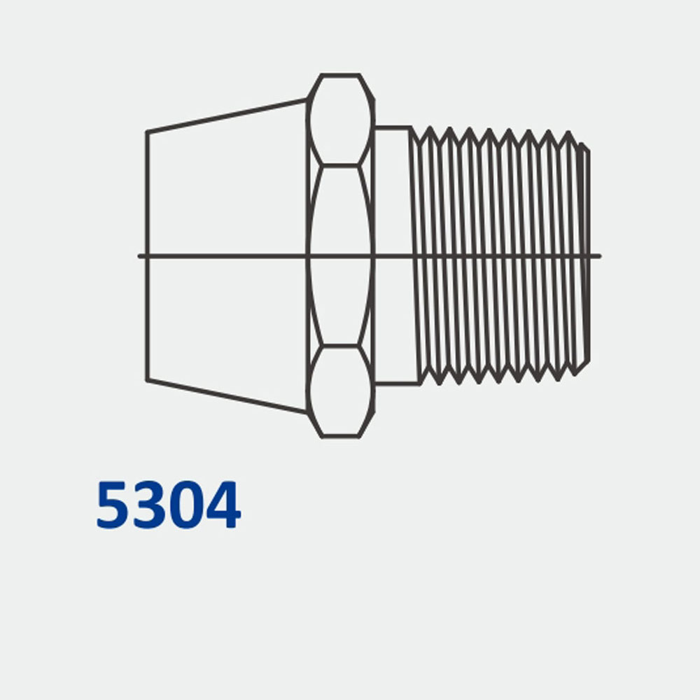 Tube Fittings & Adapters 5304 MP-BW Weld-on Fitting 304SS