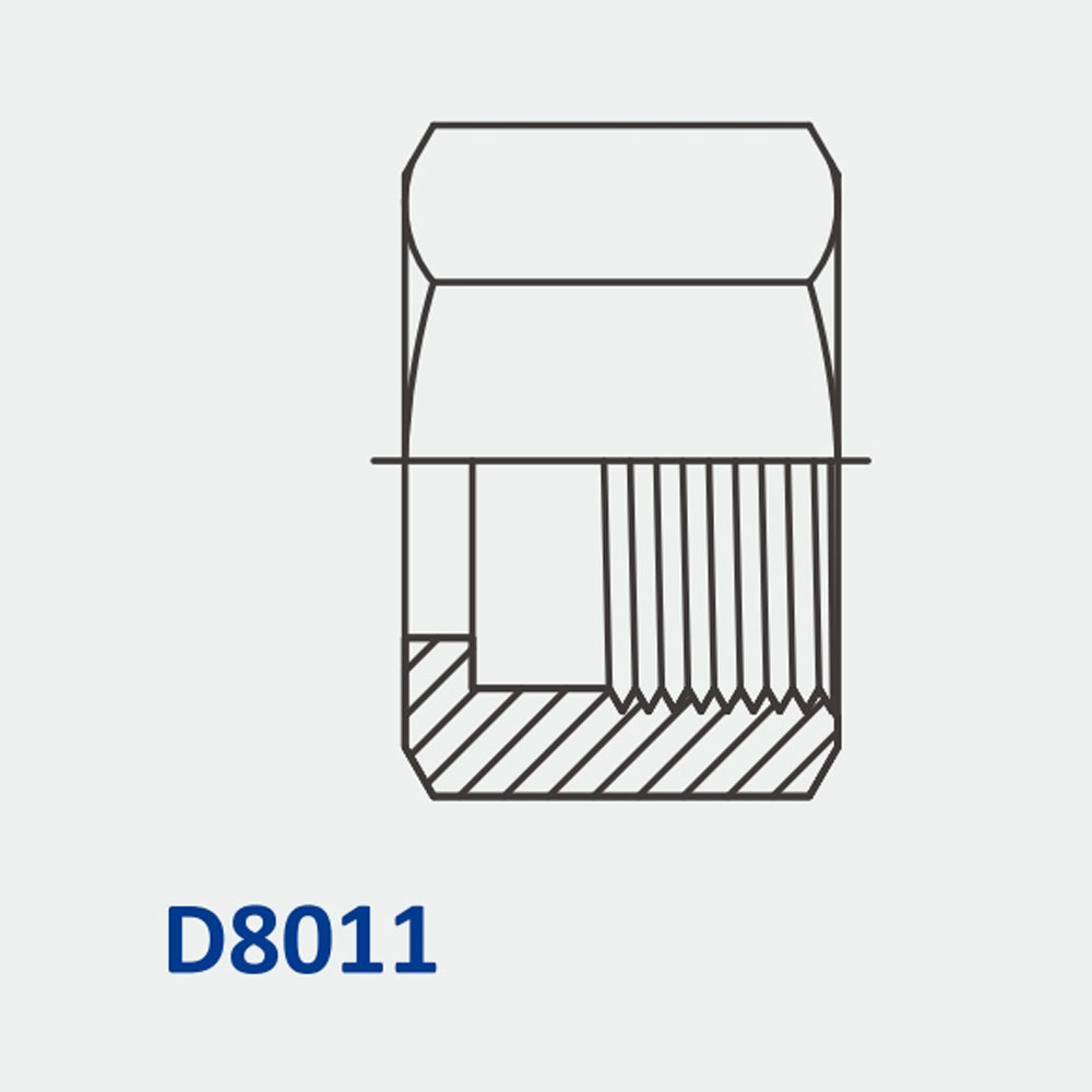 Metric Bite Type D8011 37° Metric Flare Nut