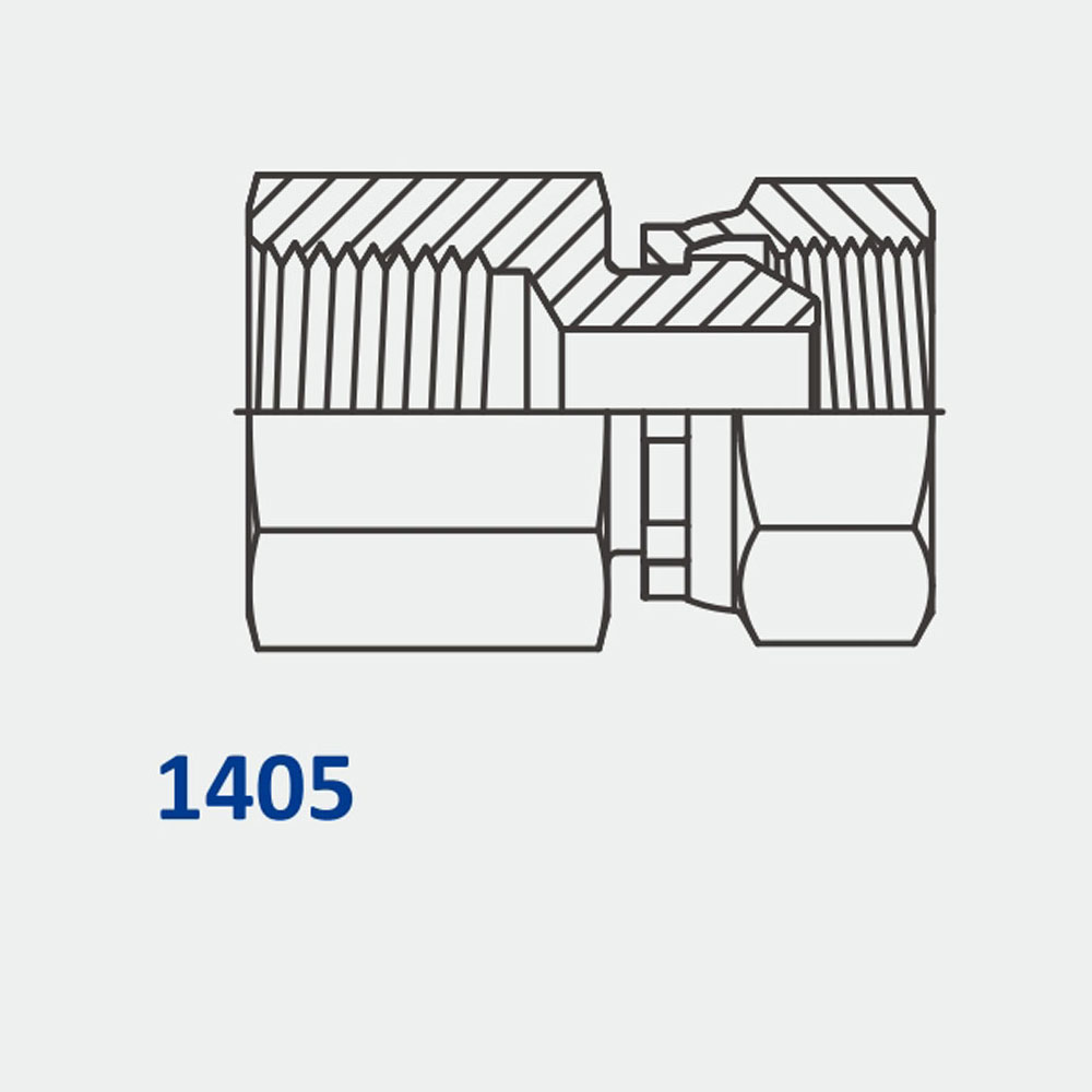 Tube Fittings & Adapters 1405 FP-FPS Straight