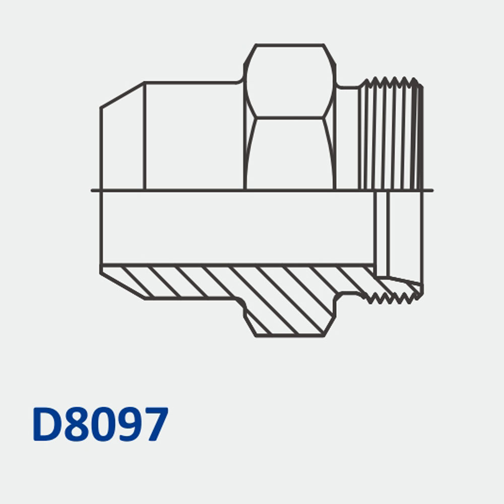 Metric Bite Type D8097 MBT Butt Weld Straight