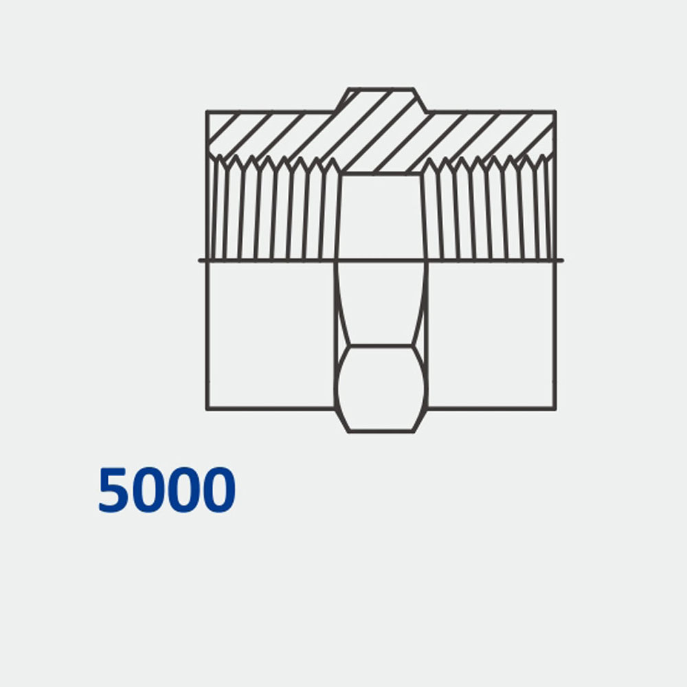Tube Fittings & Adapters 5000 FP-FP Straight
