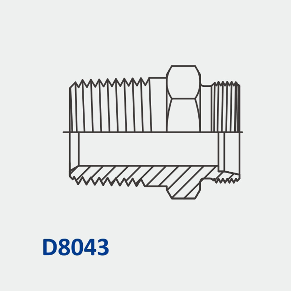 Metric Bite Type D8043 MBT-MBSPT Straight Body Only