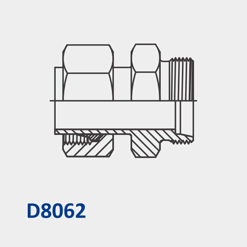 Metric Bite Type D8062 FMS-MBT Straight Standpipe Reducer
