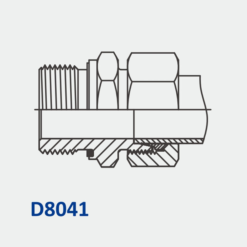 Metric Bite Type D8041 MBT-MBSPPOR Straight Body Only