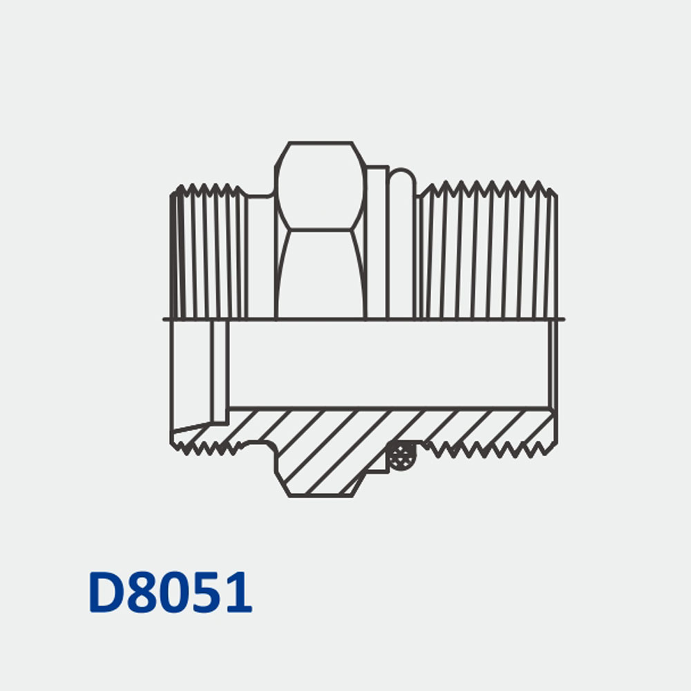Metric Bite Type D8051 MBT-MORB Straight Body Only