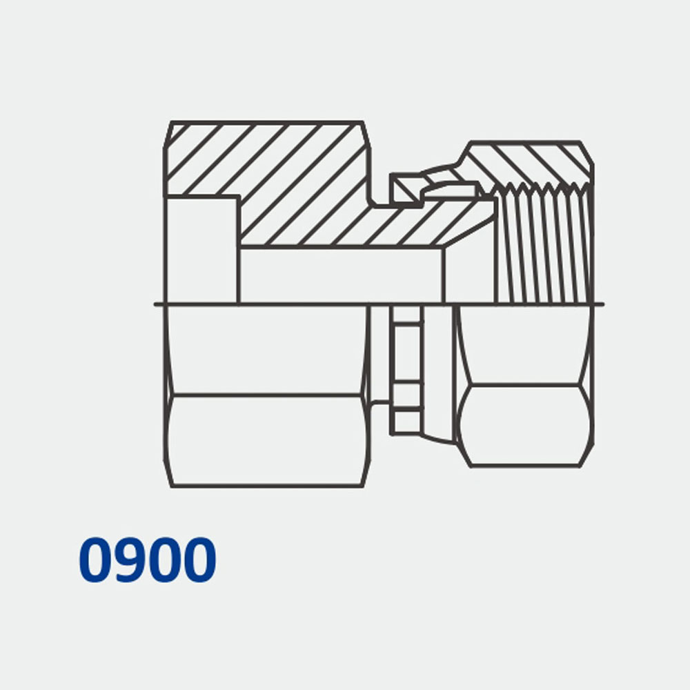 Tube Fittings & Adapters 900 Bore-FJS Straight