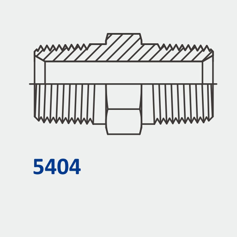 Tube Fittings & Adapters 5404 MP-MP Hex Nipple